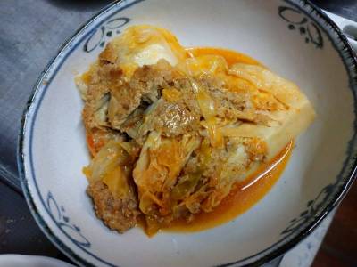 ミートサンドキャベツ