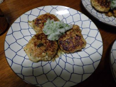 パセリたっぷり和風バーグ