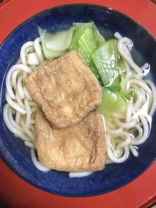 冷やし甘ぎつねうどん