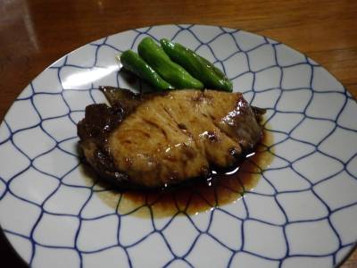 ぶりの照り焼き
