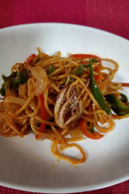 水づけスパゲッティ