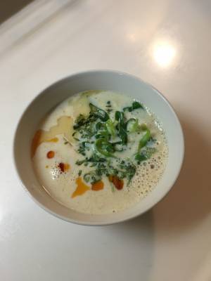 台湾風豆乳スープ