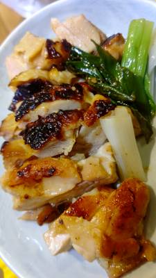 鶏もも肉のかす漬け