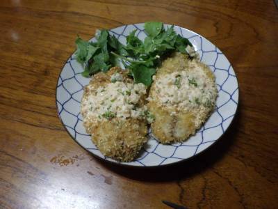 あじフライ コチュタルソース