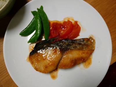 さわらのバターじょうゆ焼き