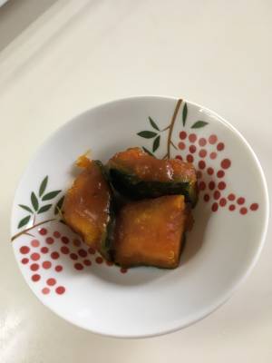 かぼちゃの甘辛煮
