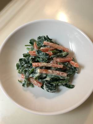 ヨーグルトの白あえ風