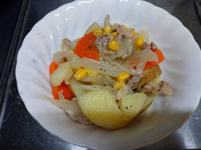 洋風塩バター肉じゃが