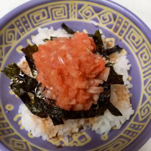 たらこねぎご飯