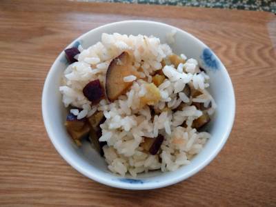 さつまいもご飯