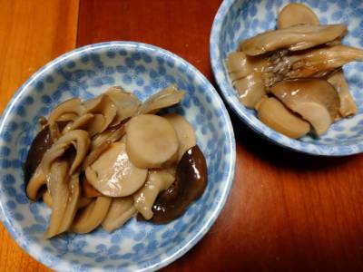 きのこのとろみ炒めオイスター風味