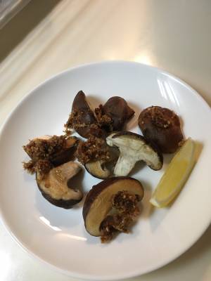 減塩 焼きしいたけ