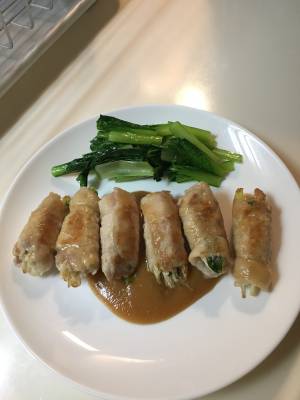 えのきと細ねぎの肉巻き