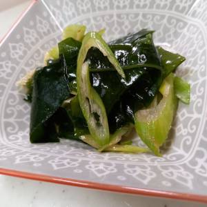 わかめとねぎのナムル