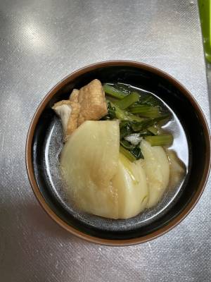 小かぶの炒め煮