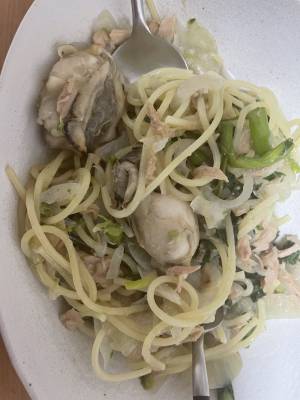 かきのスパゲッティ