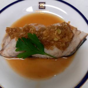 さわらのねぎソース