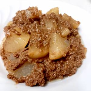 大根のそぼろ煮