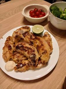 ささ身の竜田揚げ