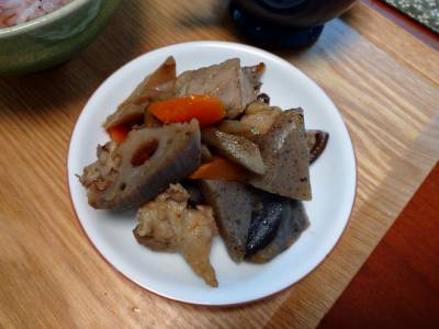 フライパン筑前煮