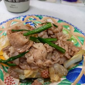 春キャベツの豚しゃぶ煮