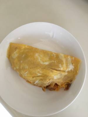 豚キムチオムライス