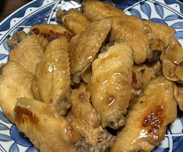 手羽元の黒酢煮