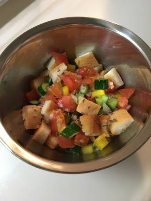 コロコロトーストのガスパチョ