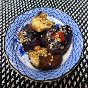 揚げなすの中国風南蛮漬け