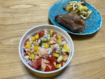 コロコロトーストのガスパチョ