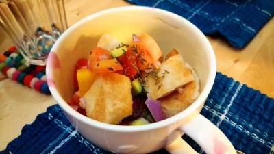 コロコロトーストのガスパチョ