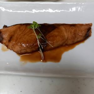 ぶりの照り焼き