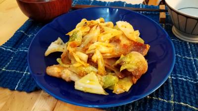 豚キャベツ炒め