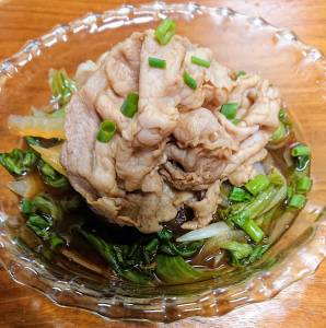 春キャベツの豚しゃぶ煮