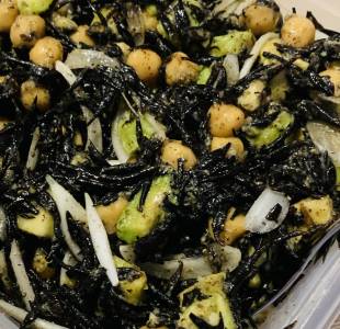 アボカドのひじきサラダ