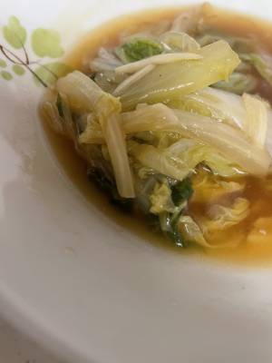 白菜とひき肉のうま煮