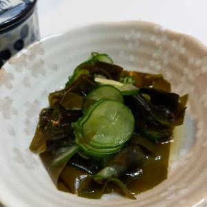 きゅうりの酢の物