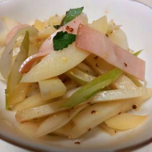 新たま・新じゃがのシャキシャキサラダ