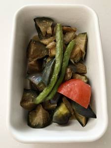 夏野菜の揚げびたし