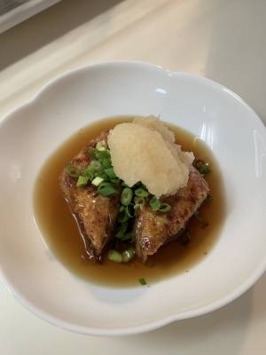 豆腐の土佐揚げ