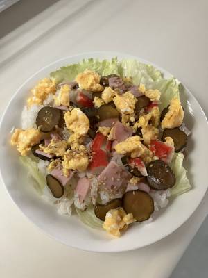 きゅうりの簡単混ぜずし