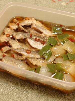 あじのしょうゆ南蛮漬け