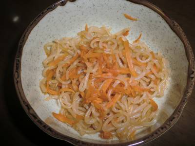 しらたきとにんじんのきんぴら