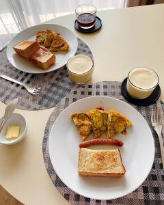 ズッキーニのオムレツ