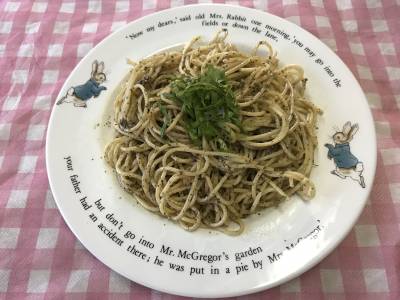 しそ・ベーゼでうれしそパスタ