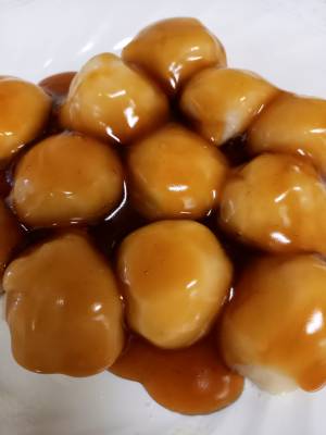 とうふのみたらし団子