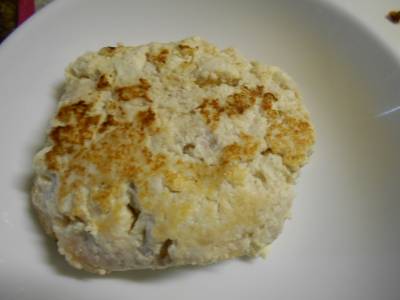 鶏ひき肉と豆腐のハンバーグ