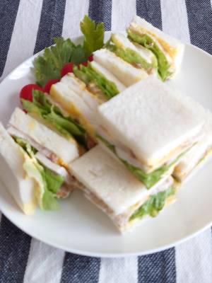 煮豚サンドイッチ