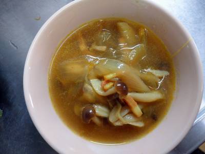 しょうがのカレースープ