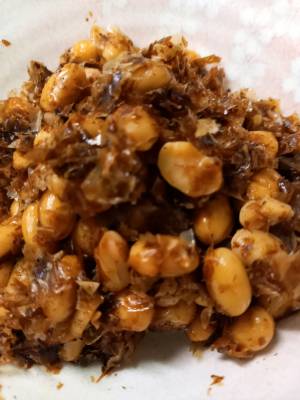 大豆とおかかの甘辛煮